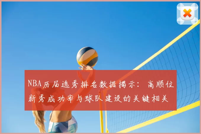 NBA历届选秀排名数据揭示：高顺位新秀成功率与球队建设的关键相关性