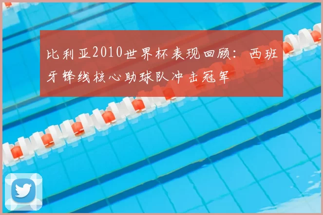 比利亚2010世界杯表现回顾:西班牙锋线核心助球队冲击冠军