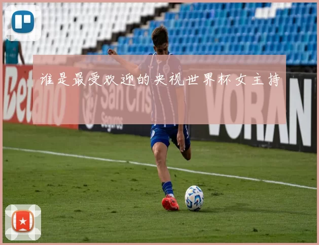谁是最受欢迎的央视世界杯女主持